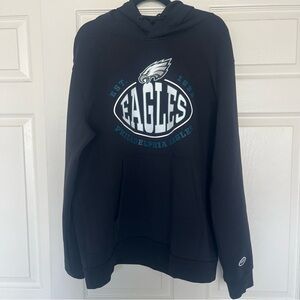 Boss X NFL Men’s Black Philadelphia Eagles Touchback Pullover Hoodie